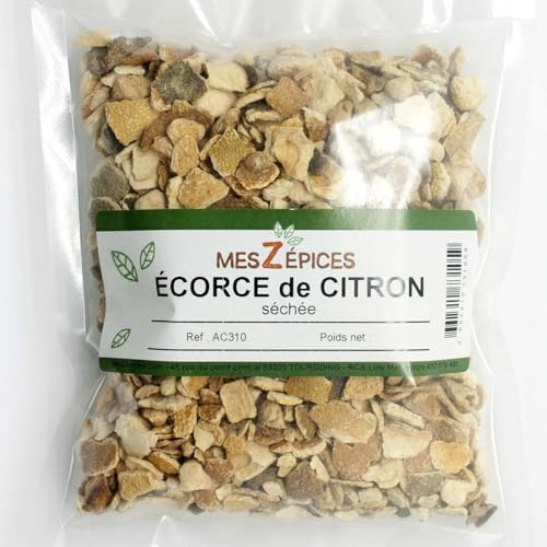 Écorce de citron séchée - Sachet de 1 kg