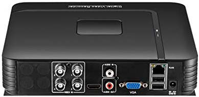 Carte de Capture vidéo H.265 Mini AHD DVR 5MP-N 5in1 AHD TVI CVI CVBS Caméra IP Hybride Enregistreur Vidéo Numérique 4CH 8CH Home Secuirty DVR CCTV Système(None,8CH)