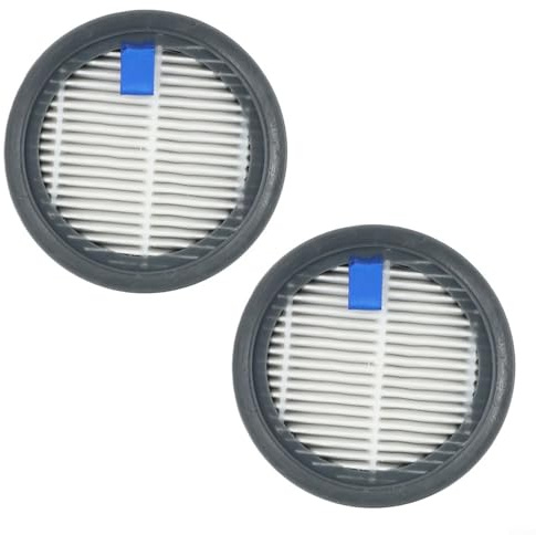 GLFLOW Hepa, filtro per aspirapolvere lavabile, riutilizzabile, filtro HEPA di ricambio, per aspirapolvere Chebio, V16 Pro, bianco (confezione da 2)