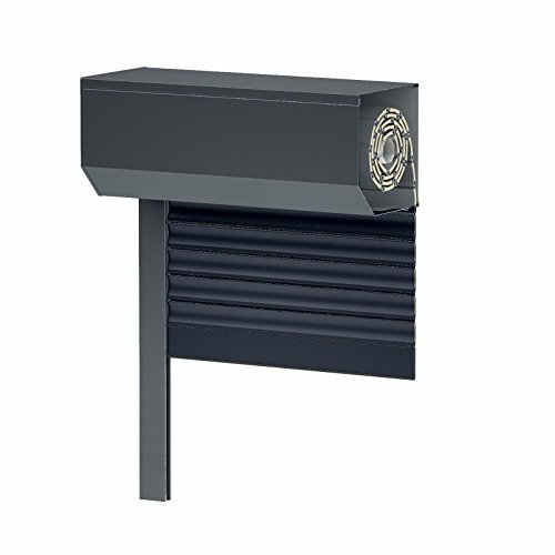 Vorbaurollladen SK45 - anthrazit - Aluminium BxH: 80x170 cm - Gurt - 39er Lamelle - Maßanfertigung ohne Aufpreis!