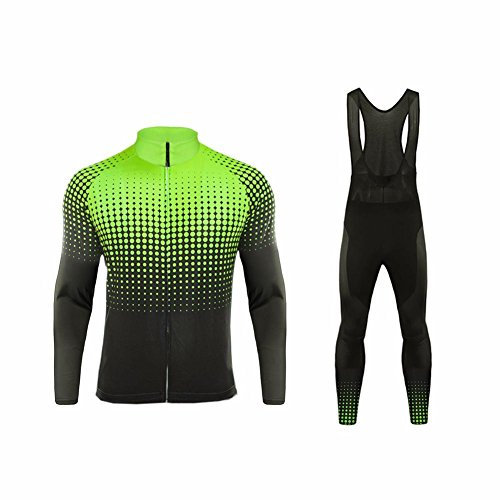 UGLY FROG Fahrradbekleidung Winter Herren Lang Set MTB Thermisches Fahrradtrikot Vlies Thermo Langarm Shirt Herren Breathable Radfahren Fahrrad Lange Hülsen Fahrrad Hemd Männer Langarm Radfahren