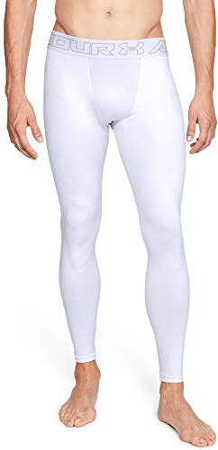 Under Armour Herren Leggings CG, White/Steel (100), XXL, 1320812
