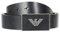 Emporio Armani WALFAI POULTE Bekleidung Accessoires Herren Black - 110 - Gürtel