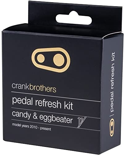 Crankbrothers Unisex-Adult Crank Brothers Pedal Repair Ped Refresh Kit Eggbeater/Candy 11, Schwarz, BLAU