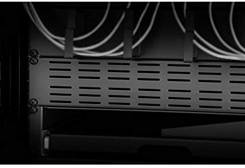 Renkforce RF-3429460 19 Zoll Netzwerkschrank-Blindabdeckung 2 HE mit Lüftungsschlitzen Dunkelgrau