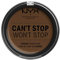 NYX Professional Makeup Can't Stop Won't Stop Full Coverage Powder Foundation, Mattes Finish, Glanzkontrolle, Langanhaltend, Vegane Formel, Farbton:Walnut