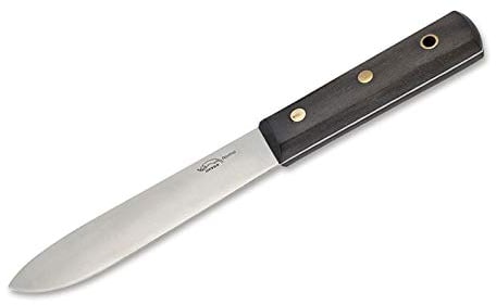 Otter Unisex – Erwachsene Matrosenmesser feststehendes Messer, Braun, 24 cm