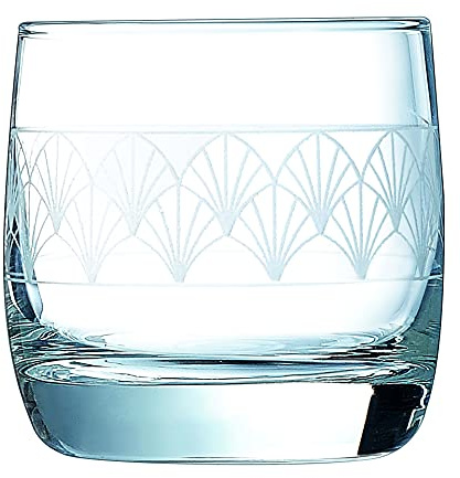 Creatable, 22626, Serie PARADISIO, 4-teiliges Gläserset für 4 Personen, Whiskyglas, spülmaschinen- und mikrowellengeeignet, Made in Europe