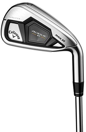 Callaway Golf Rogue ST MAX OS Individual Iron (Right Hand, Steel Shaft, Regular Flex, 8 Iron)