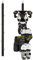 Cosmos Tragbarer Hockey-Ausrüstungsbügel für Eishockey-Ausrüstung, mit sechs Haken, Hockey-Geschenke für Zuhause, Outdoor, Eishockey, Schlittschuhlaufen, Fußball, Lacrosse, Camping, Angeln, 1 Stück