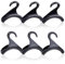 LIUCONGBD 6PCS Purse Handbag Hanger Hooks Closet, Handbag Storage Purse Hooks, Bag Rack Organizer for Hanging Tote Bag Backpacks Satchels Crossovers Scarf Belt and Tie (Black)