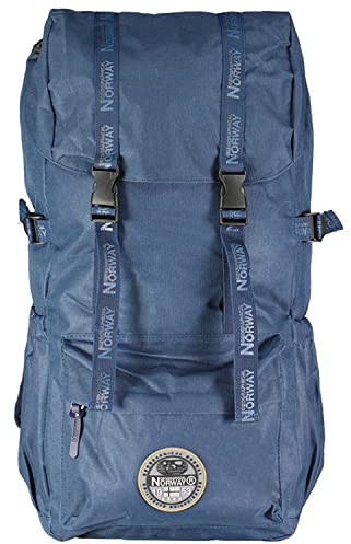 Geographical Norway Rucksack für Damen und Herren – leichter und strapazierfähiger Rucksack für Reisen, Wandern, Arbeit, Freizeit, Schule / Rucksack, langlebig und bequem, marine, One size