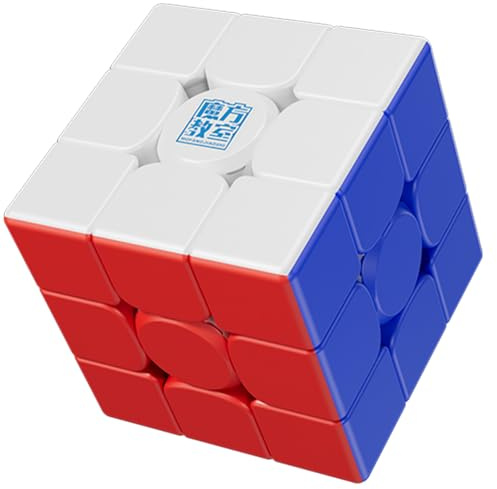 CuberShop Moyu RS3M V5 2023 Magnetischer Dual Adjustment 3x3 Speed Cube, Stickerless RS3M 2023 Magnetic 3 by 3 Budget Cube, Professional 3x3 Speed Cube (Moyu RS3 M V5 Standard)