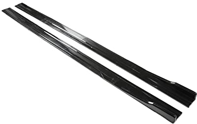 Universal Seitenschweller Verlängerung Rocker Plate Lip Separator Für F10 F11 F32 F33 F36 F30 F80 F82 G30 G31 E39 E46 E53 E90 E92 E93 E60 E61 X5 X6 X1 Spoiler-Karosseriesatz ( Color : 2.18m bright bla