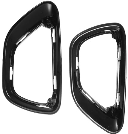 1 Paar Nebelscheinwerfer-Abdeckung, Nebelscheinwerfer-Rahmenverkleidung, Ersatz für Jeep Grand Cherokee, 2014–2017, schwarz
