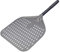 Karboby Perforated Pizza Peel 12-Inch, Hard Anodized Aluminum Pizza Paddle, Professional Rectangular Turning Pizza Oven Peel