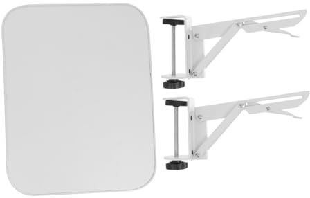 VILLCASE 1pc Desktop Extension Board Computer Desk Hand Shoulder Desk Elbow Support Rack Frame Holder Stand Folding Expansion Board Desk Arm Support White Wood Hand Rest Rotatable