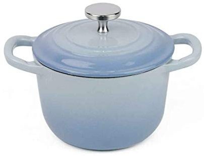 Cacerola con tapa Olla de barro para cocinar, cacerola de cerámica con revestimiento de esmalte, adecuada para estufas de gas/cocina de inducción, etc.
