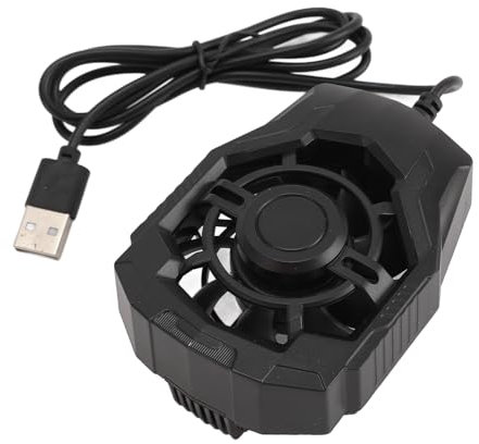 Enfriador de Teléfono USB, Radiador de Enfriamiento Ultrarrápido para Teléfono Celular, Ventilador de Enfriamiento Silencioso para Teléfono Celular, Liviano y Portátil, Potente