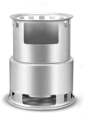 Firewood stove, outdoor picnic stove, portable camping supplies, folding outdoor water heater