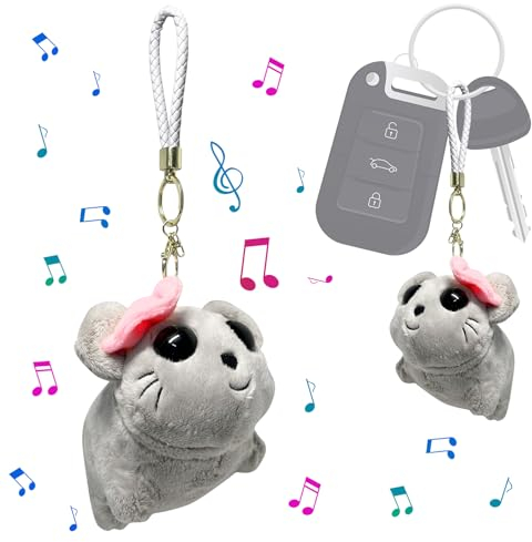 Sad Hamster en peluche, triste hamster, porte-clés triste hamster avec cordon sonore, poupée en peluche pour la famille, les amis, les enfants