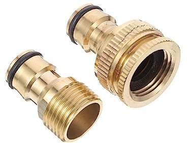 OFFSCH Adaptateur Tuyau Robinet pour Lavage Arrosage Et Fixation Douche Raccord Rapide Pouce Connexion Étanche Évier