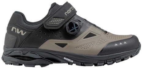 Northwave Spider Plus 3 MTB Schuhe, Fahrradschuhe Mountainbike Brown Black 48
