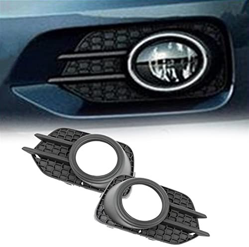 BEFZIMYL Für V&w Für Tiguan 2012 2013 2014 2015 2016 2017 2018 2019 Auto Frontstoßstange Nebelscheinwerfer Rahmenabdeckung Grille