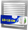 Griglia Aerazione 150 x 150 mm Realizzato in Lamiera di Alluminio - Garanzia di 10 Anni - MONTERAL