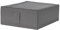 Generisch Skubb Box 44x55x19 dunkelgrau (PAX/Unterbett Behälter, Tasche mit Reißverschluss)