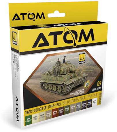 Mig Jimenez ATOM TIGER I COLORS (1942-1945) Set