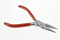 MAQNSCO Hair Extension Pliers Tool with Red Handle–Stainless Steel Micro Ring Beads Loop & Removal Tool for Nano & I-Tip Extensions–Professional Salon Use–Anti-Slip Grip