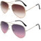 SAIIURV 2 Paar Pilotenbrille mit getönten Gläsern, Retro Sonnenbrille Damen Herre, Mode Brille Vintage 80er 90er Damenbrille UV400 Polarisiert Klassisch Frauen Sonnenbrillen (2PCS)