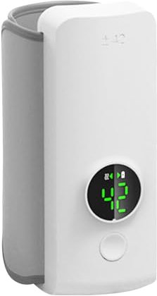 Portable Bottle Warmer - Rechargeable Milk Heater, Wireless Baby Tool | Battery Operated Design Warms Breastmilk Efficiently, Travel-Friendly System Supports Feeding During Outings, Daily Care