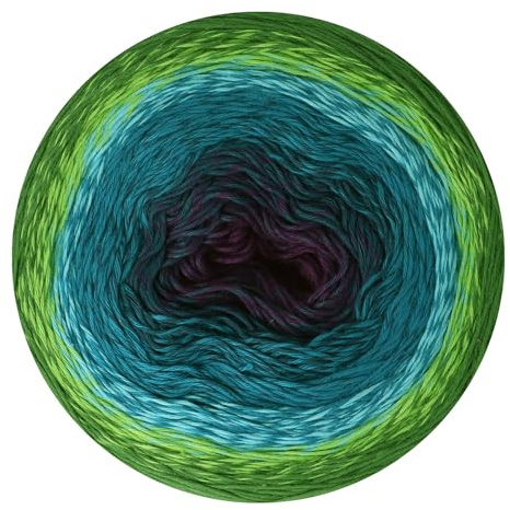 Scheepjes Cotton Whirl 1000m - 730 Berry Breeze, Cotton Knitting Yarn