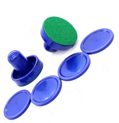 Air Hockey Pucks und Paddel Ersatz Tischspiel Schieber mit 4 für Spieltische Ausrüstung Teil Standard Drücker u
