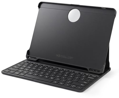 TCL NXTPAPER 11 Plus Keyboard Case – Detachable Design, Multi-Angle Stand, Magnetic + Clip-in Support, Slim & Portable, Long-Lasting Battery