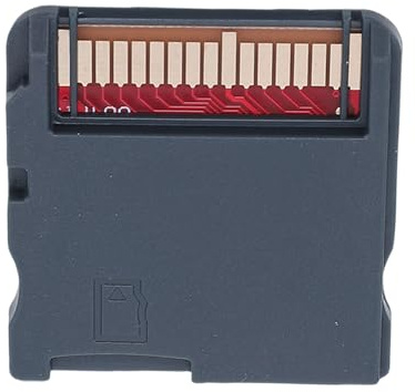Aramox R4 Flashcart for 3DS NDS NDSL with WOOD System, Supports GB GBC SFC PCE Games, Multi Cartridge Emulator Card, Plug & Play (WOODHK Black Set)