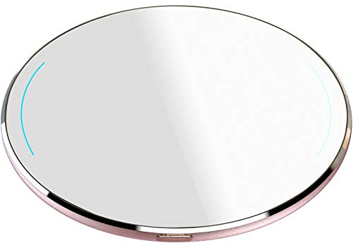 TOZO W1 Wireless Charger 10W Slim Aviation Aluminium Computer Digital Control Technology Fast Charger (without AC Adapter)