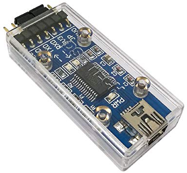 DSD TECH SH-U09F USB to TTL Adapter Support 3V3 and 5V0 TTL Featuring Genuine FTDI FT232RL IC