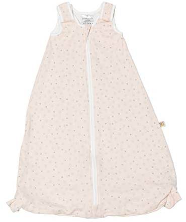 Ergobaby ganzjahres Baby-Schlafsack mit Füßen Gurtschlitz 6-18 Monate Baumwolle Tog 1 Sommer Winter, On The Move Star Bright