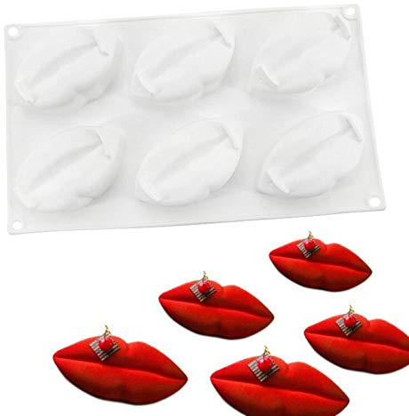 Sexy Lips Molds, Collection Candy Silicone Mold, Lips Fondant Molds for Chocolate Pastry Sugarcraft Cake Decoration