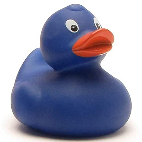 Duckshop Badeente Gertrud blau I Quietscheente I L: 8 cm