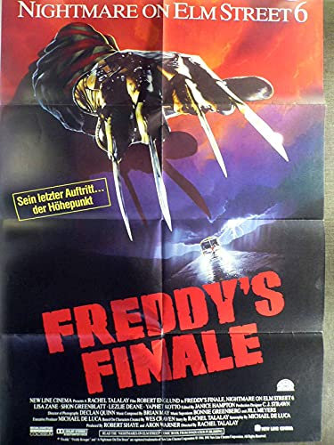 Freddy's Finale - Robert Englund - Lisa Zane - Filmposter A1 84x60cm gefaltet
