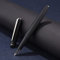 Hongdian A3 Matte Black Aluminum Fountain Pen Extra Fine Nib Case Set, Luxury Design Smooth Writing Instrument with Converter