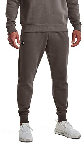 Under Armour Herren Rival Fleece Jogginghose, Braun ((176) Fresh Clay/Onyx White), XXL
