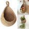 HpLive Hängende Wandkörbe, Jute, Öko-Hängekorb, Baumwolle, Wandbehang, Gemüse, Obstkorb für Küche, Produkt-Aufbewahrung, Hängebehälter, atmungsaktives Design, hält Gemüse frisch