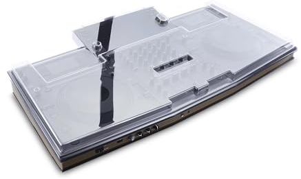 Decksaver Cover for Pioneer DJ Opus Quad - Super-Durable Polycarbonate Protective lid in Smoked Clear Colour, Made in The UK - The DJs' Choice for Unbeatable Protection