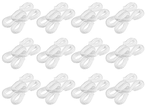 QUARKZMAN 40pz Ferro Ganci e Occhielli per Cucire 19mm Coperto Invisibile Cucito Accessori per Reggiseno Abbigliamento Pantaloni Giacca Gonna Fai Da Te Artigianato Bianco