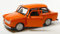 Generisch Trabant 601 Limousine Spritzguss 11cm (orange)